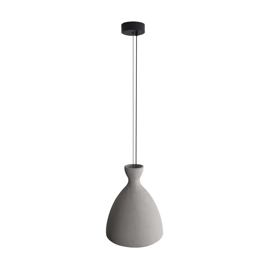 Golden Lighting Aethera 14" Integrated LED Pendant in Grey Cement - Image 3