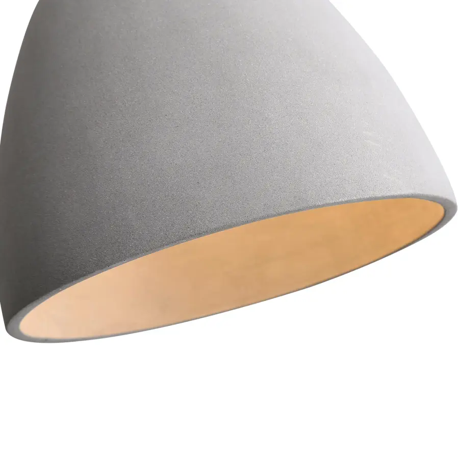 Golden Lighting Aethera 14" Integrated LED Pendant in Grey Cement - Image 5