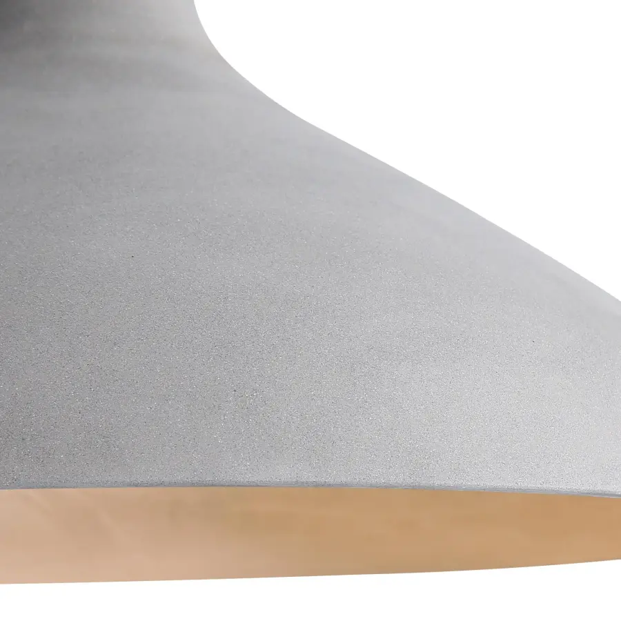 Aethera 22" Integrated LED Pendant in Grey Cement - Image 5