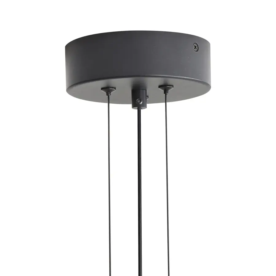 Aethera 22" Integrated LED Pendant in Grey Cement - Image 8
