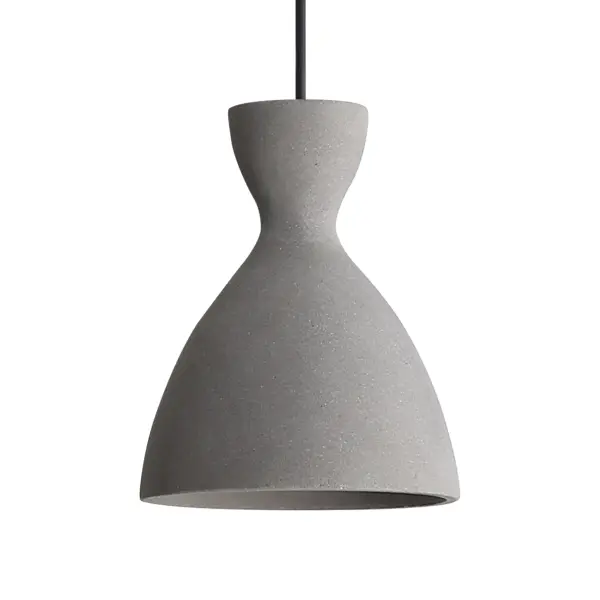 The Aethera pendant combines raw architectural beauty with modern functionality. Its genuine cast concrete shade and matte black frame deliver industrial sophistication, while integrated LED technology with 3CCT selection offers versatile, energy-efficient illumination.