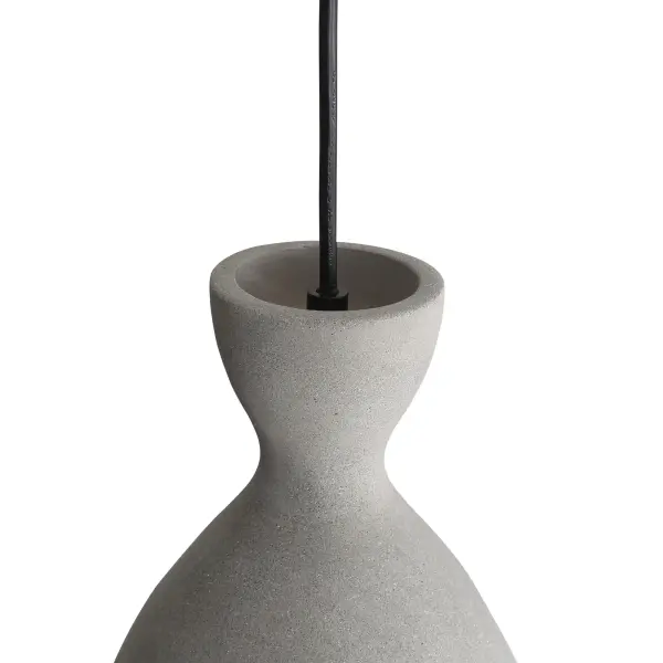 Golden Lighting Aethera 7" Integrated LED Pendant in Grey Cement - Image 6