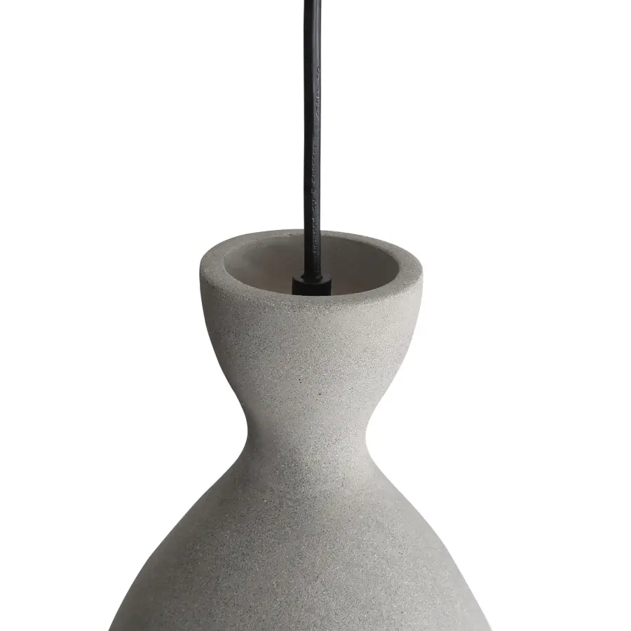 Golden Lighting Aethera 7" Integrated LED Pendant in Grey Cement - Image 6