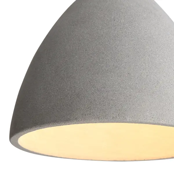 Golden Lighting Aethera 7" Integrated LED Pendant in Grey Cement - Image 8
