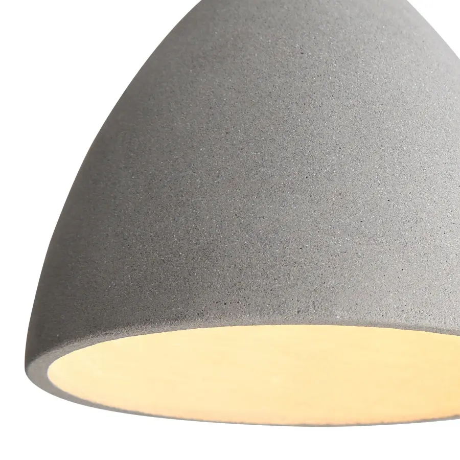 Golden Lighting Aethera 7" Integrated LED Pendant in Grey Cement - Image 8
