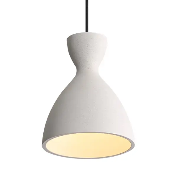 The Aethera pendant combines genuine cast concrete with integrated LED technology for a sophisticated, energy-efficient lighting solution. Its compact 7" size and adjustable height make it versatile for various spaces.