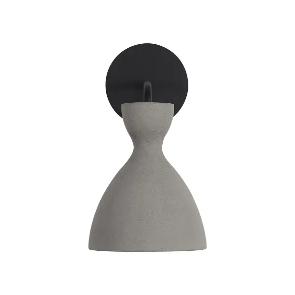 The Aethera LED wall sconce combines raw concrete aesthetics with modern functionality. Its genuine cast concrete shade and matte black frame deliver architectural character, while integrated LED technology provides energy-efficient, customizable lighting for indoor and outdoor spaces.