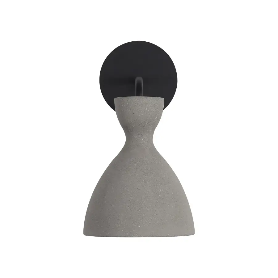 Golden Lighting Aethera Integrated LED Wall Sconce in Grey Cement - Image 1