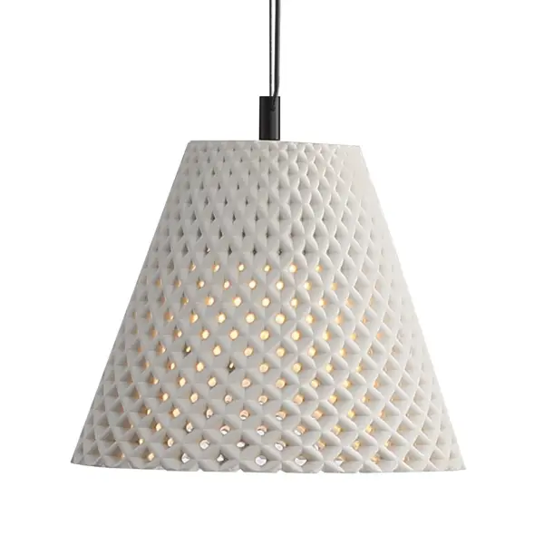 The Clarus pendant combines authentic cement texture with sleek matte black accents for sophisticated modern style. Integrated LED with three color temperatures and 550 lumens provides versatile, energy-efficient lighting.