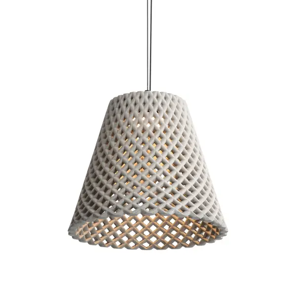The Clarus pendant combines raw architectural beauty with modern LED efficiency. Its genuine cast concrete shade and matte black frame deliver an industrial aesthetic perfect for contemporary spaces, while integrated LED technology provides energy-efficient illumination with adjustable color temperature. - alternate view