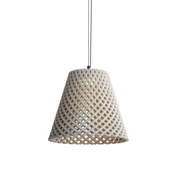 Golden Lighting Clarus 14" Integrated LED Pendant in Grey Cement - Image 4