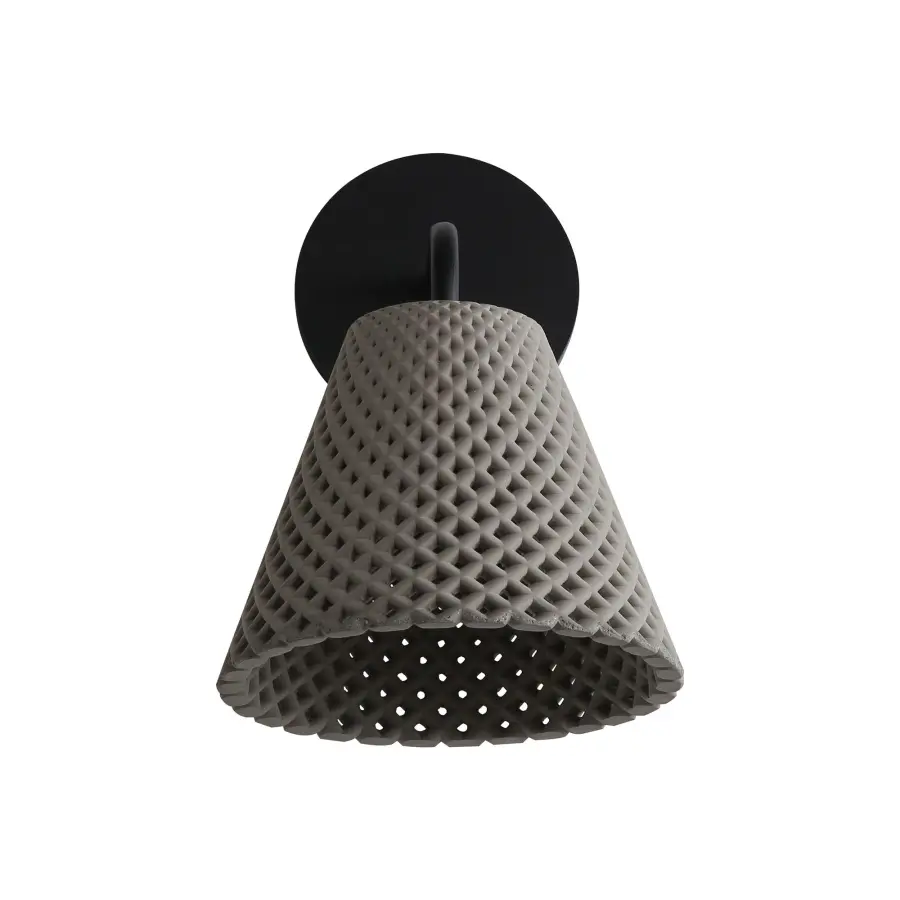 Golden Lighting Clarus Integrated LED Wall Sconce in Grey Cement - Image 2