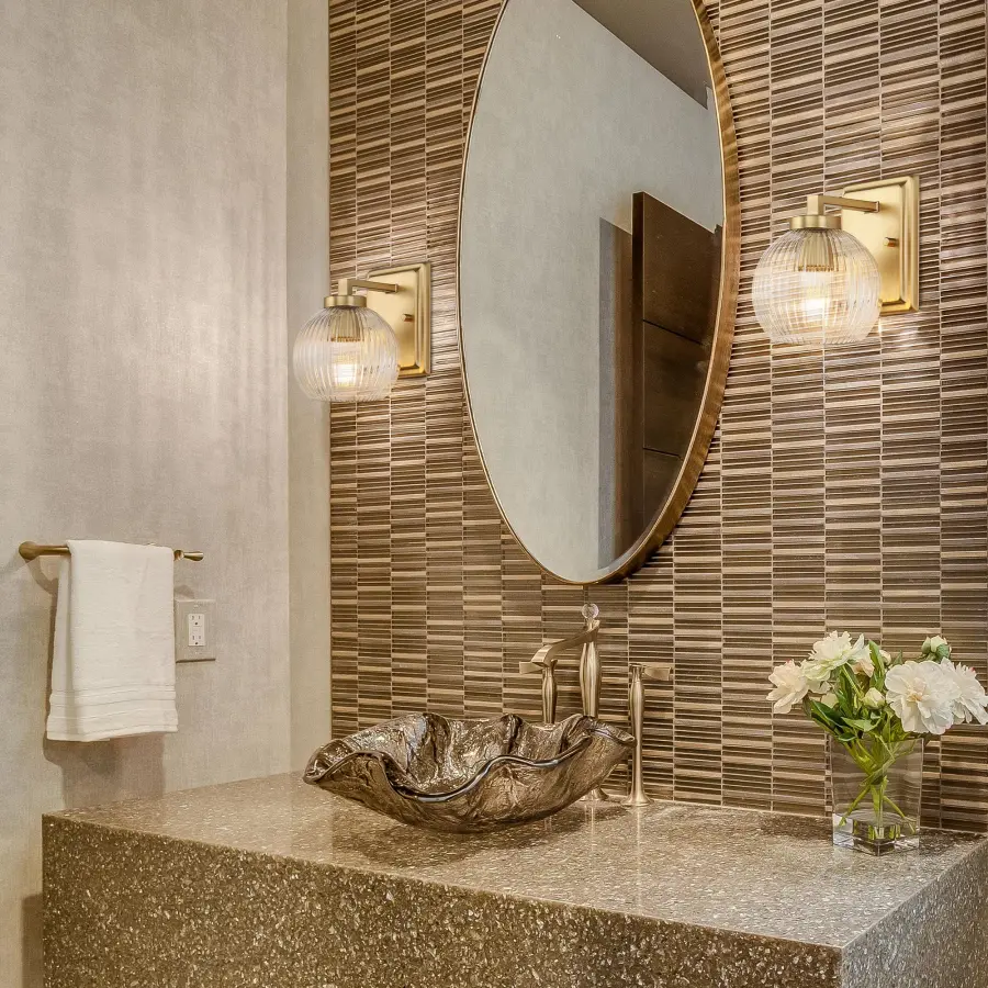 Elliott 1-Light Vanity in Brushed Champagne Brass - Image 2