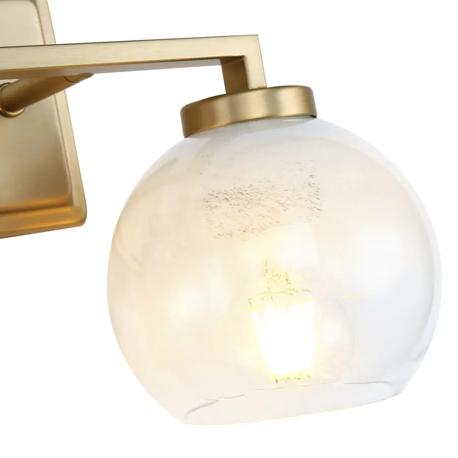 Elliott 2-Light Vanity in Brushed Champagne Brass - Image 4