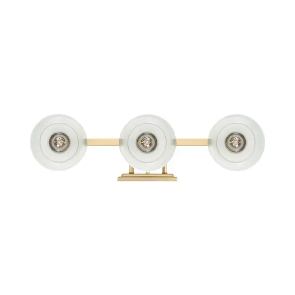 Elliott 3-Light Vanity in Brushed Champagne Brass - Image 4