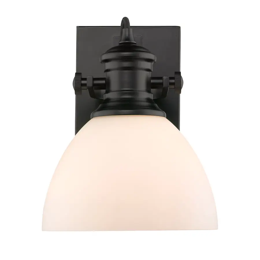 Hines One Light Bath Vanity in Matte Black - Image 3