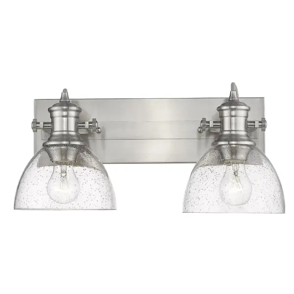 Hines 2-Light Vanity in Pewter - Image 3