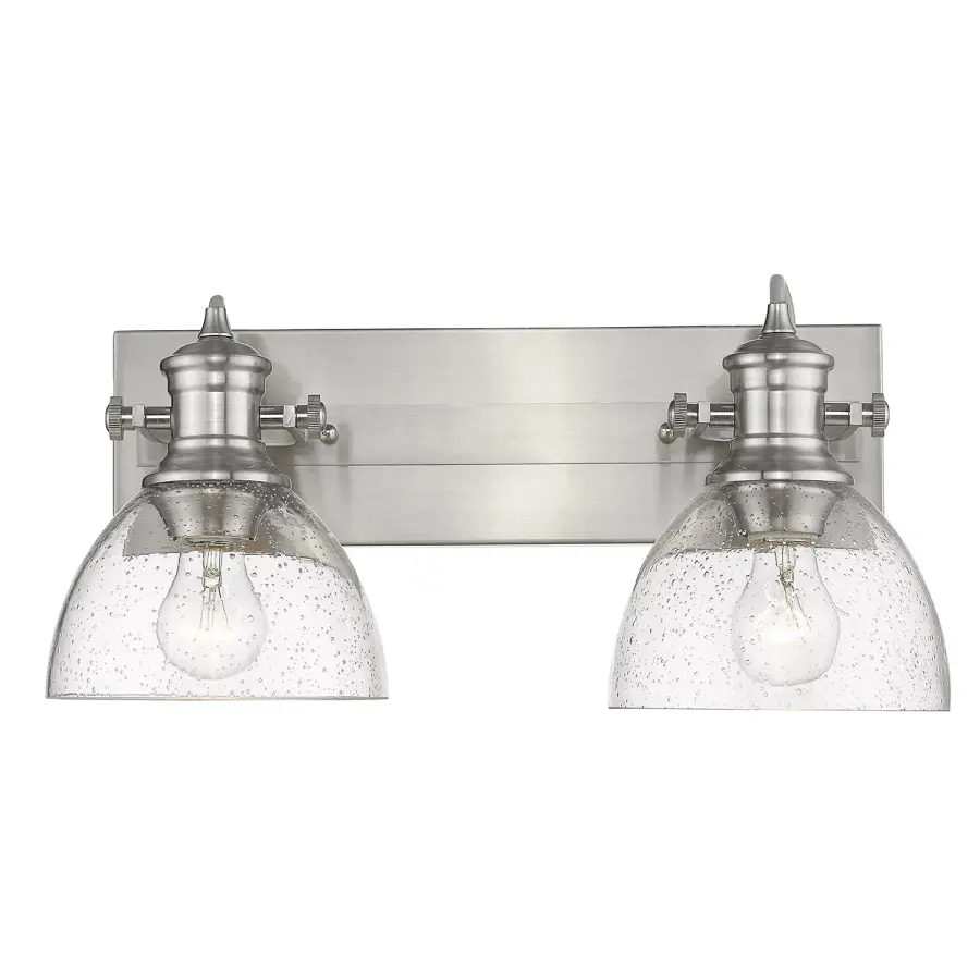 Hines 2-Light Vanity in Pewter - Image 3