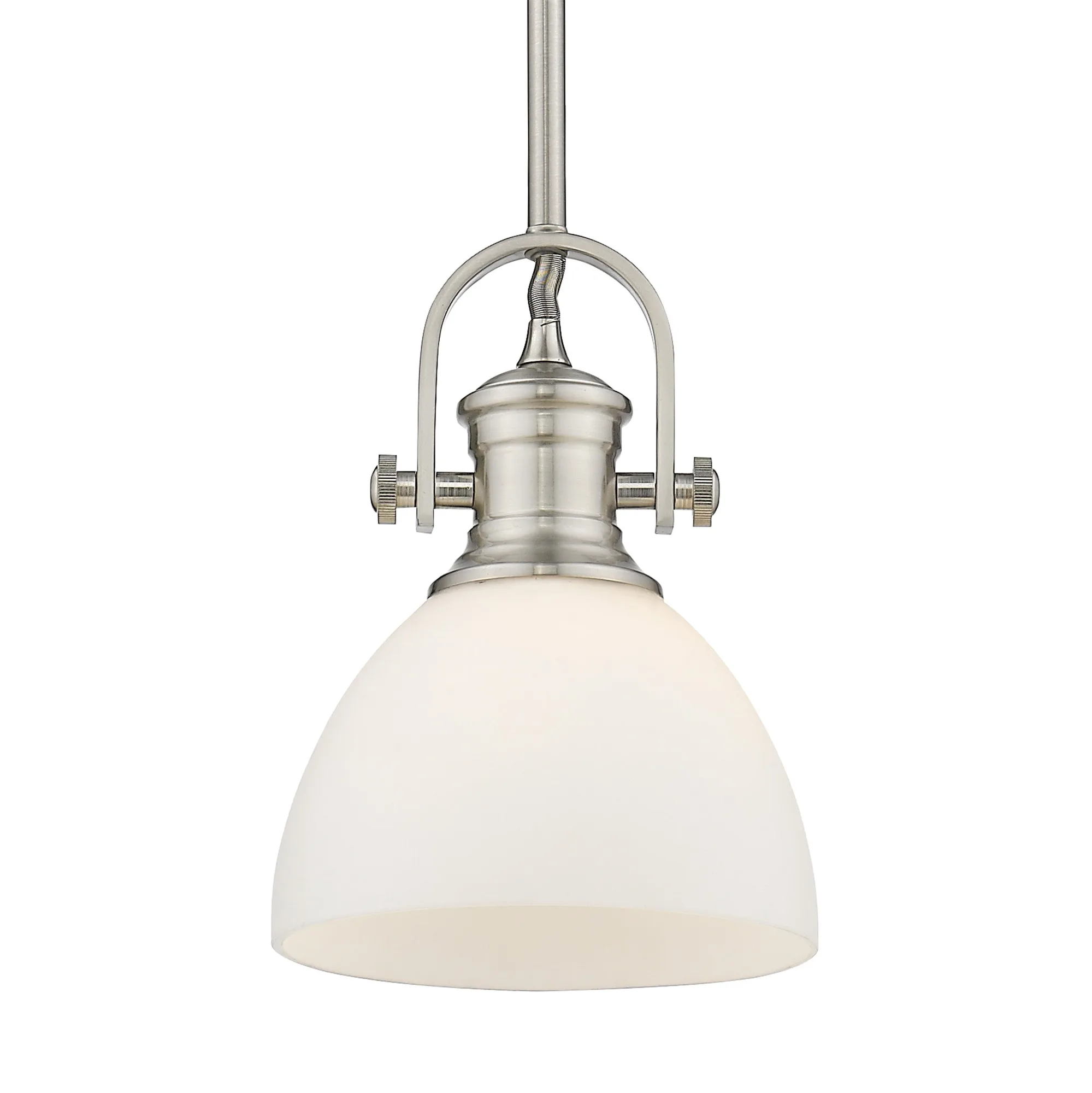Hines One Light Mini Pendant in Pewter