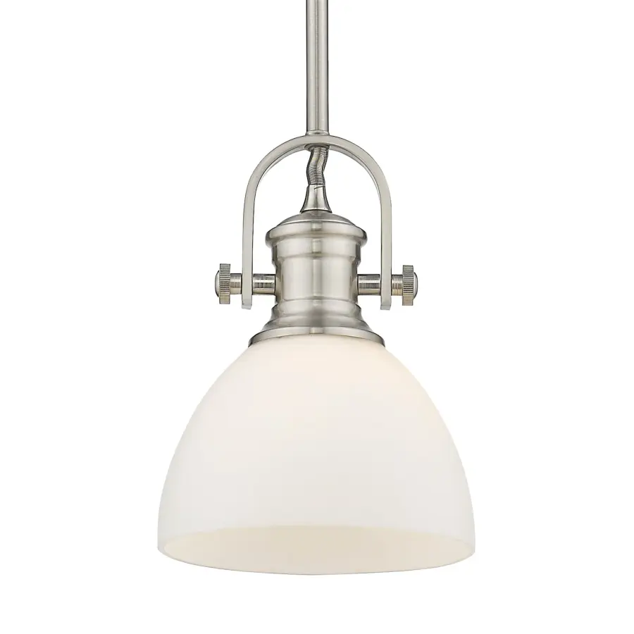 Hines One Light Mini Pendant in Pewter - Image 1