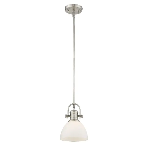 Hines One Light Mini Pendant in Pewter - Image 2