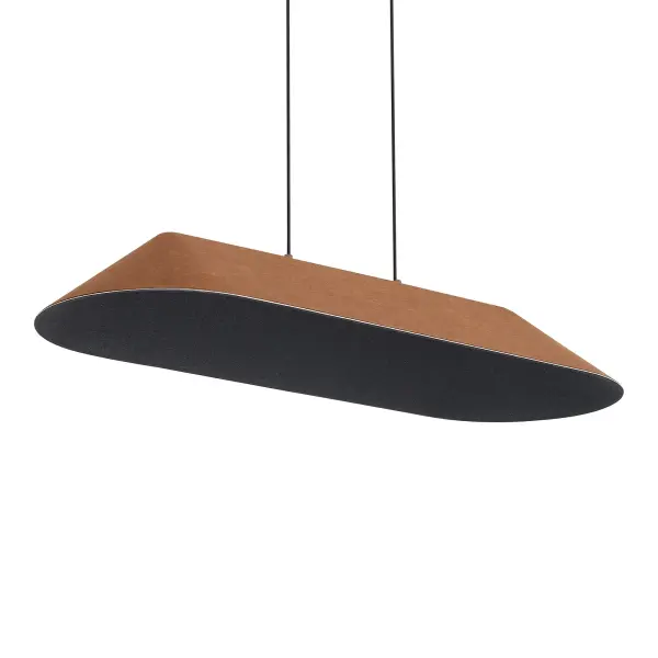 The Faroe Island Light combines contemporary design with acoustic functionality, featuring a unique two-tone felt shade that reduces noise while providing warm, focused illumination. Perfect for modern kitchens and dining spaces.