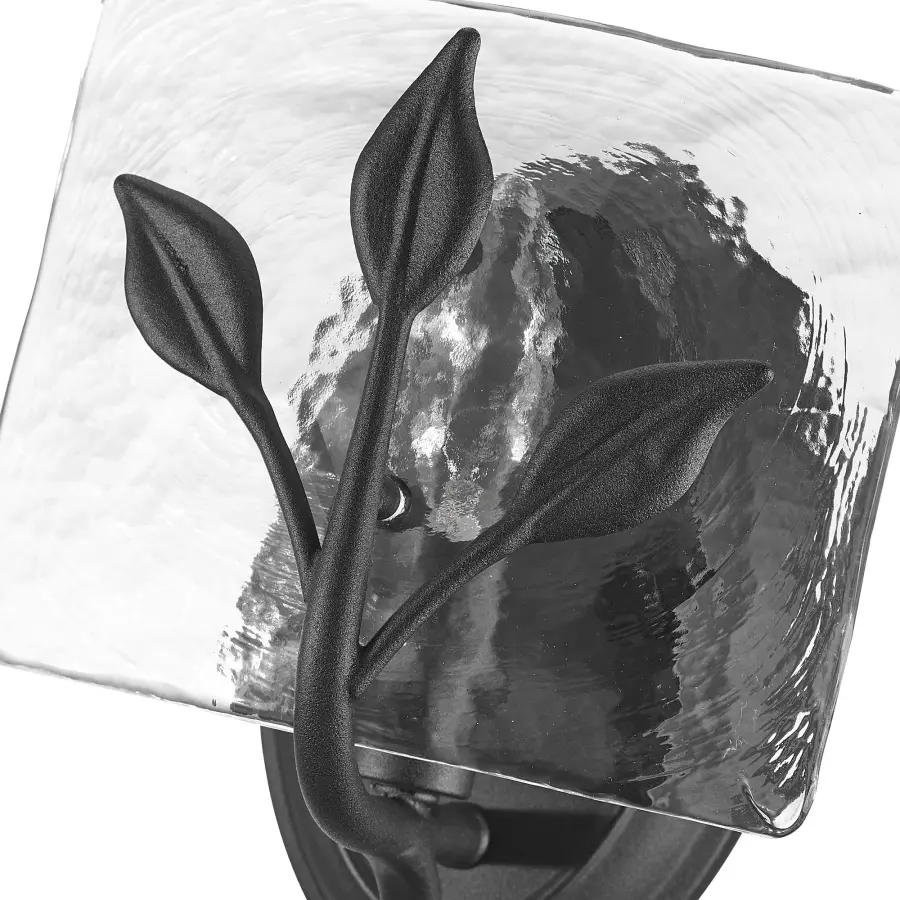 Golden Lighting Calla 1-Light Wall Sconce in Natural Black - Image 3
