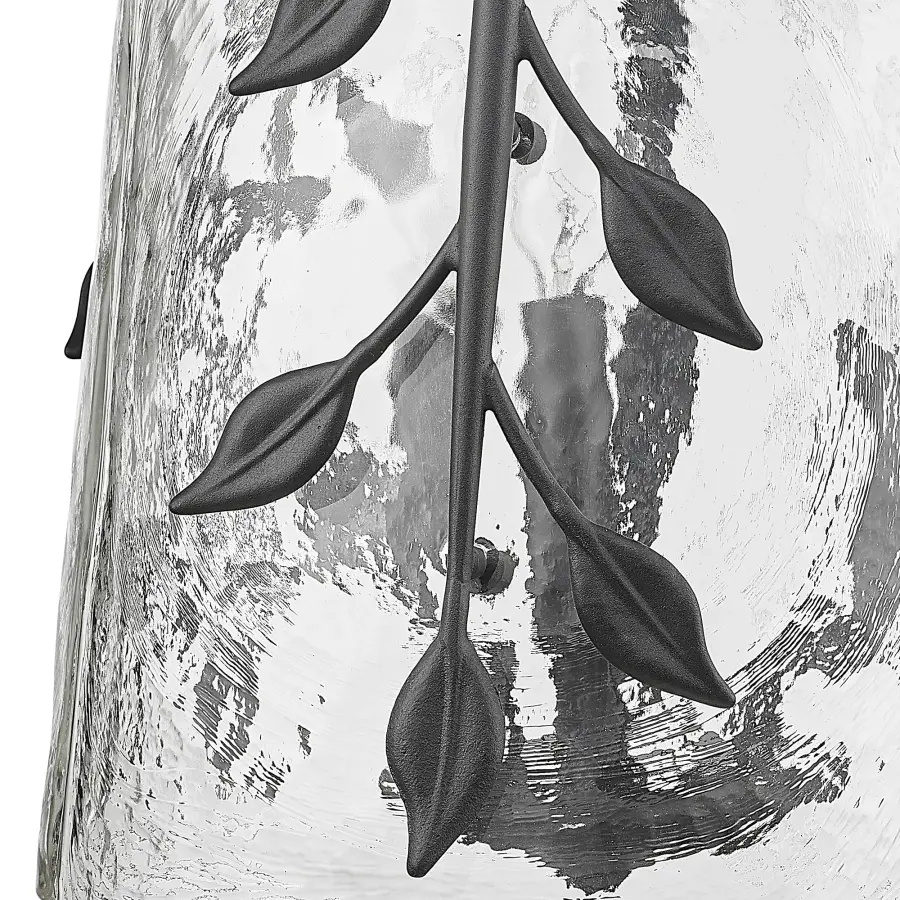 Golden Lighting Calla 3-Light Pendant in Natural Black - Image 5