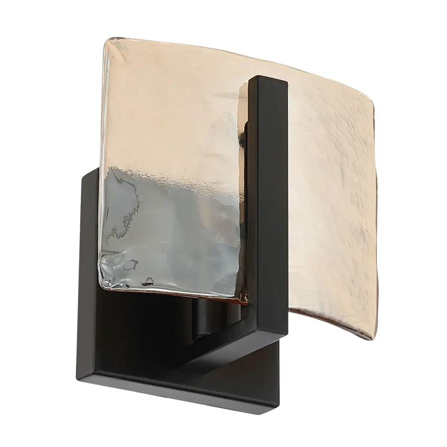 Aenon One Light Wall Sconce in Matte Black - Image 2