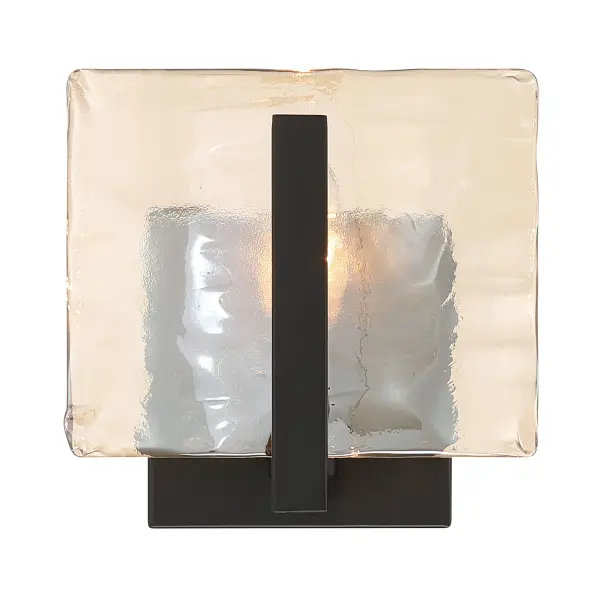 Aenon One Light Wall Sconce in Matte Black - Image 3