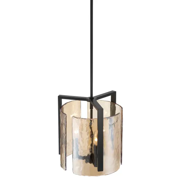 Aenon Three Light Pendant in Matte Black - Image 5
