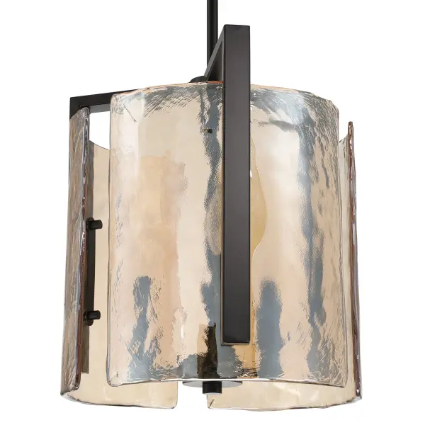 Aenon Three Light Pendant in Matte Black - Image 8