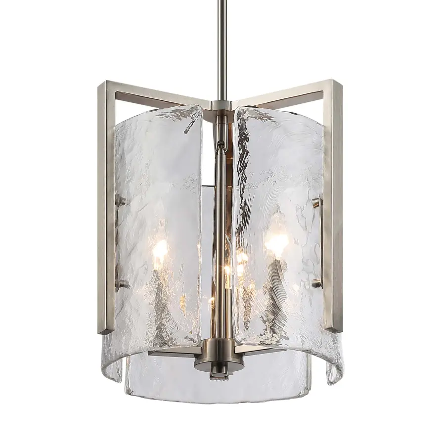 Golden Lighting Aenon 3-Light Pendant in Pewter - Image 1