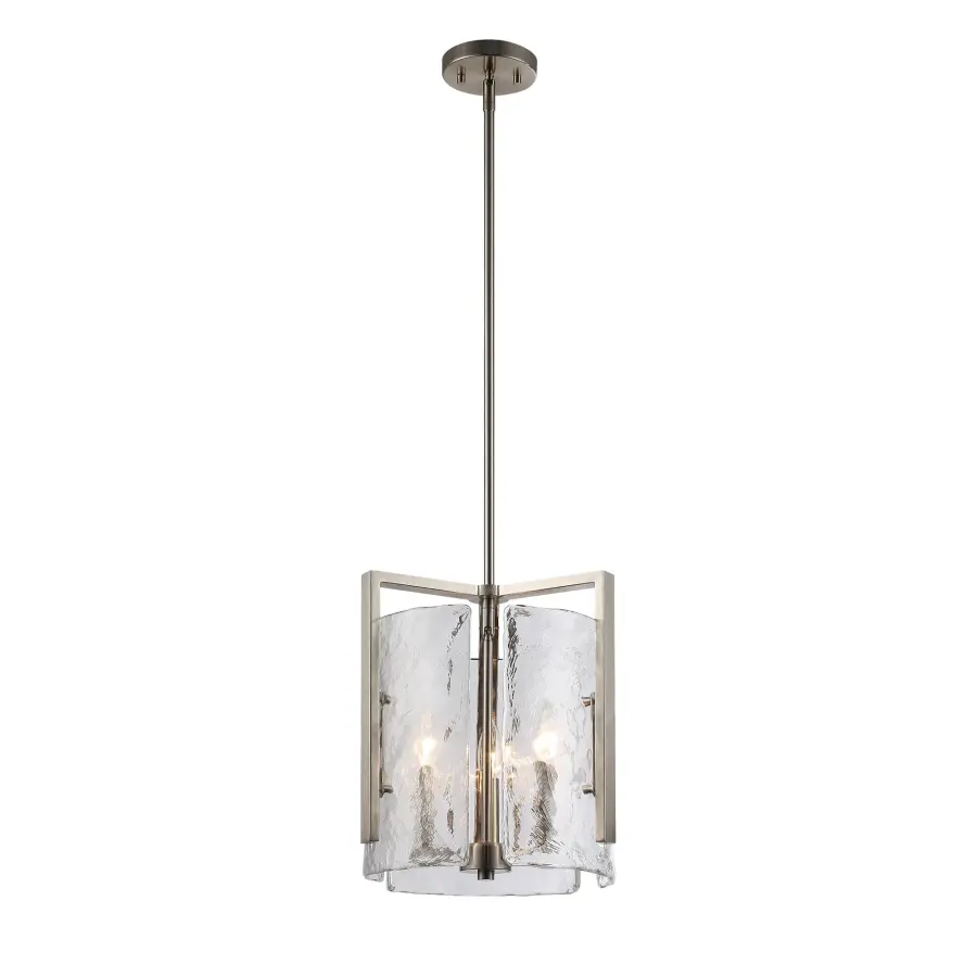 Golden Lighting Aenon 3-Light Pendant in Pewter - Image 2