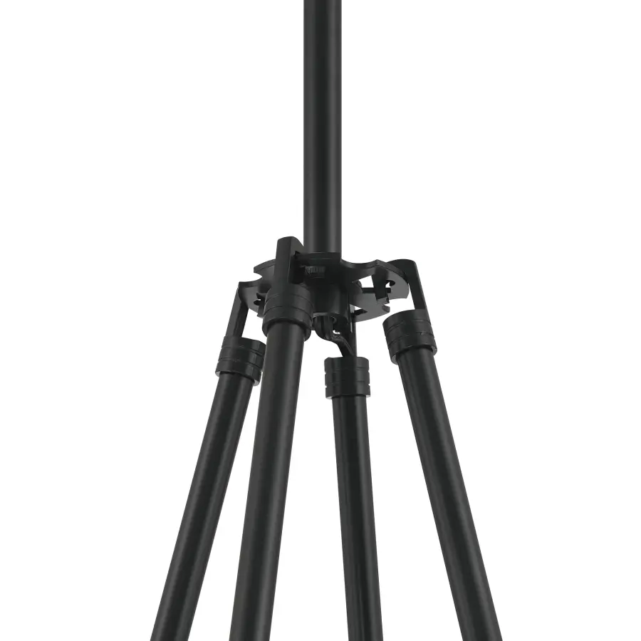 Aenon 4-Light Chandelier in Matte Black with Amber Water Glass - Image 7