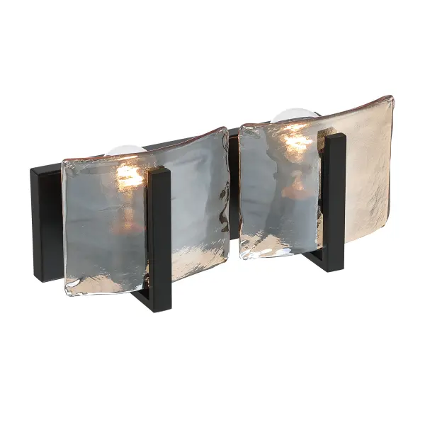 Aenon Two Light Vanity in Matte Black - Image 5