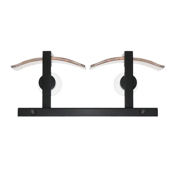 Aenon Two Light Vanity in Matte Black - Image 6