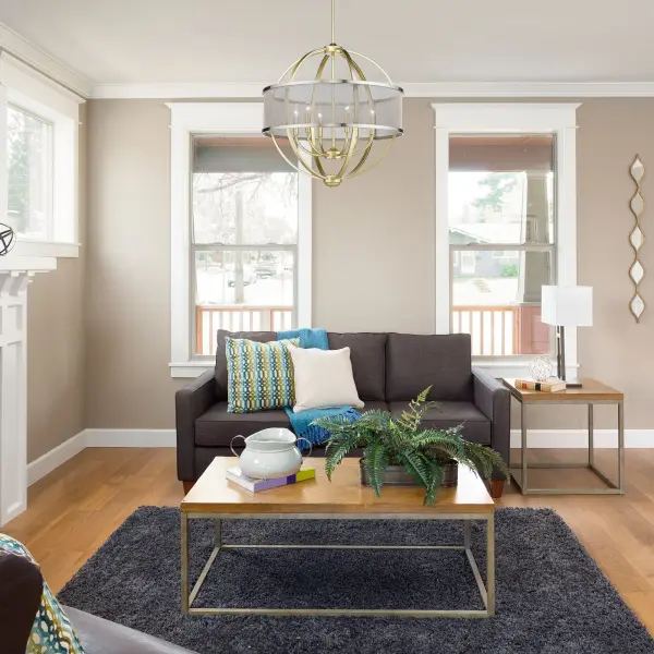 Golden Lighting Colson 6-Light Chandelier in Olympic Gold - Image 3