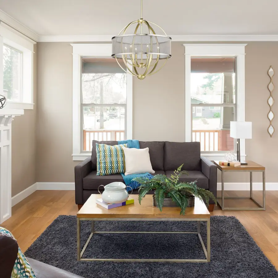 Golden Lighting Colson 6-Light Chandelier in Olympic Gold - Image 3