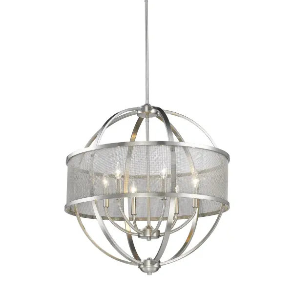 Golden Lighting Colson 6-Light Chandelier - Image 3