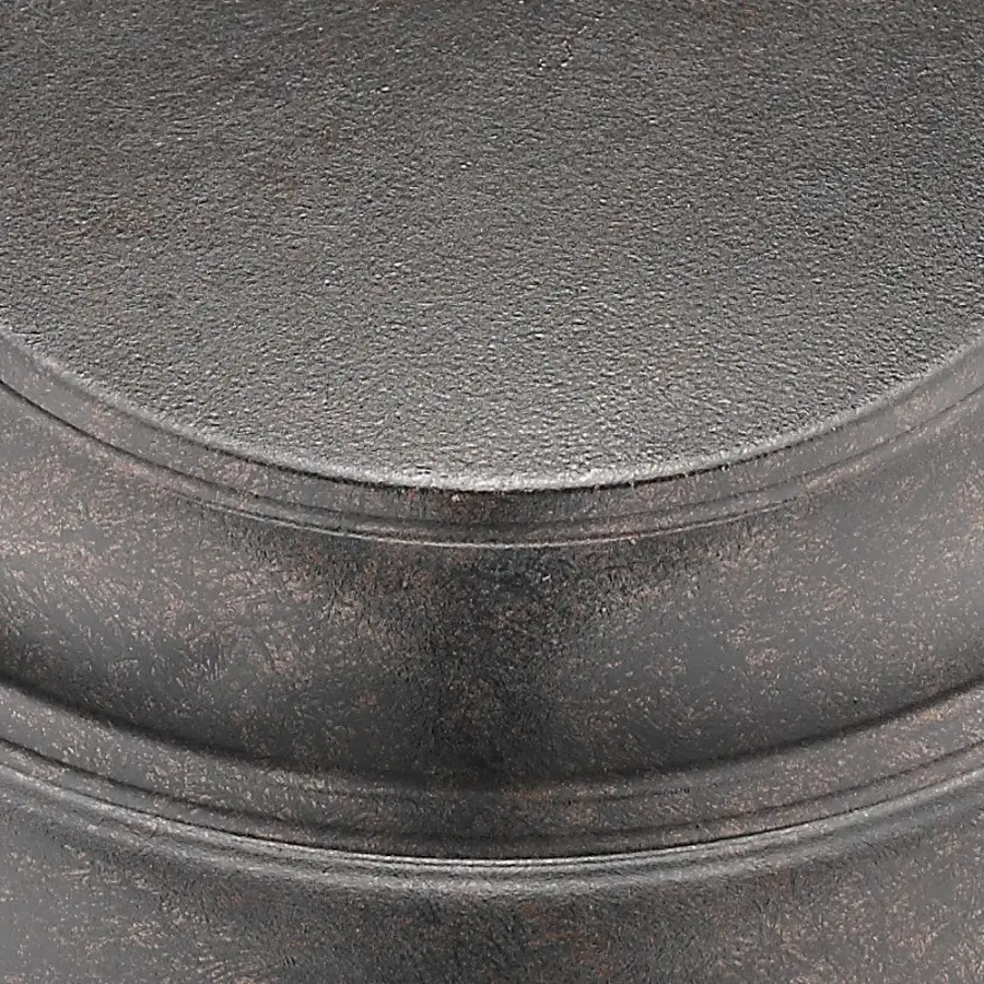 Golden Lighting Colson 3-Light Flush Mount in Etruscan Bronze - Image 2