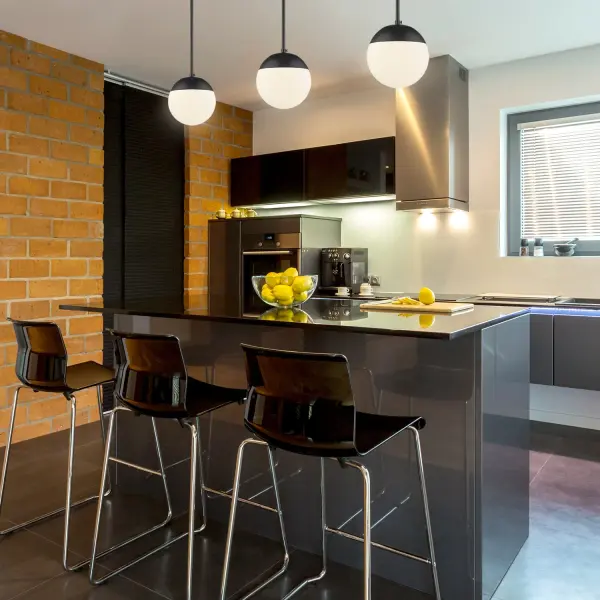 Golden Lighting Dixon 1-Light Pendant in Matte Black - Image 5