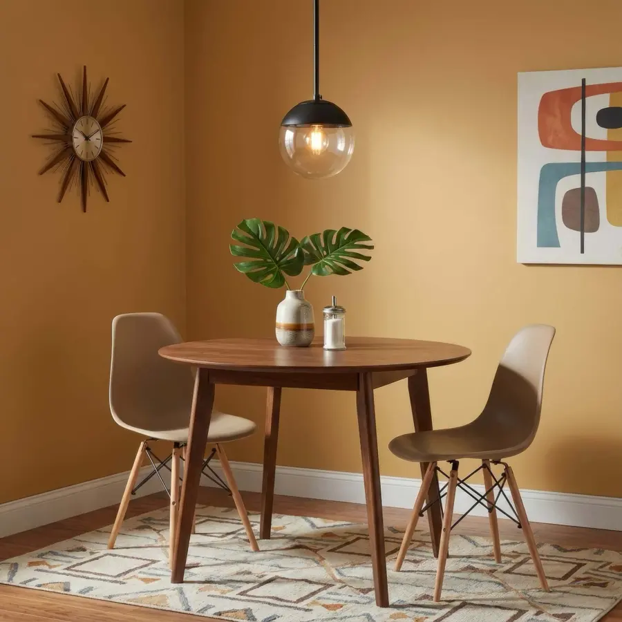 Golden Lighting Dixon 1-Light Pendant in Matte Black - Image 4