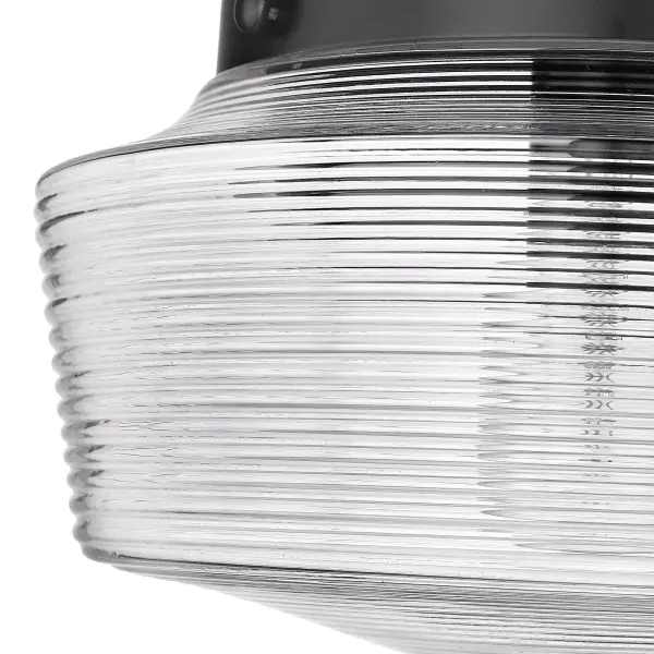 Holloway One Light Flush Mount in Matte Black - Image 4