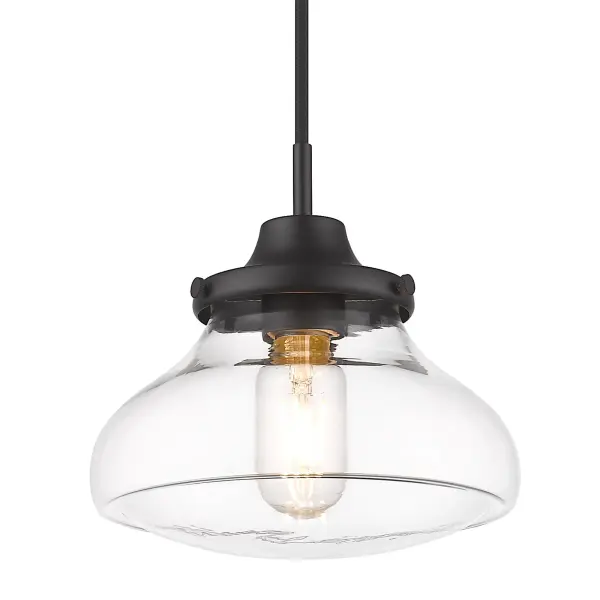 Nash One Light Pendant in Matte Black - Image 1