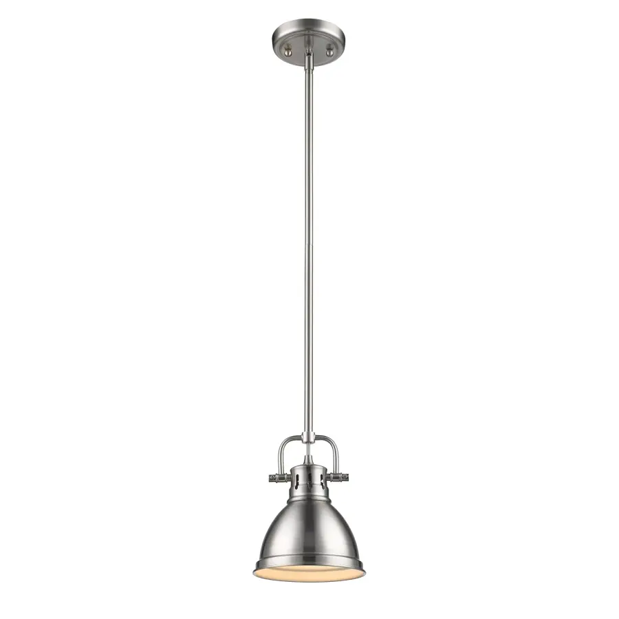 Duncan One Light Mini Pendant in Pewter - Image 2