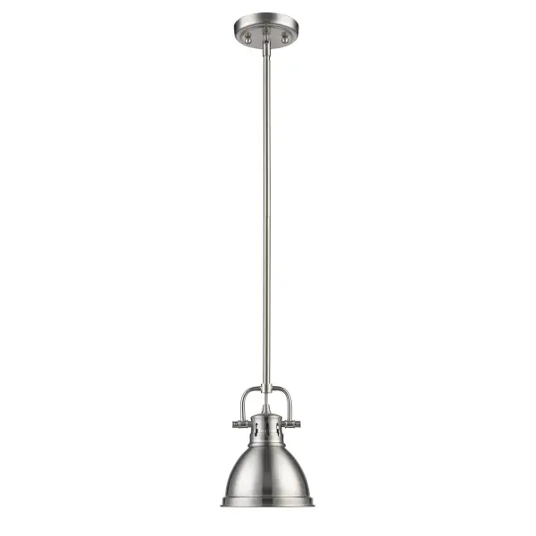 Duncan One Light Mini Pendant in Pewter - Image 3