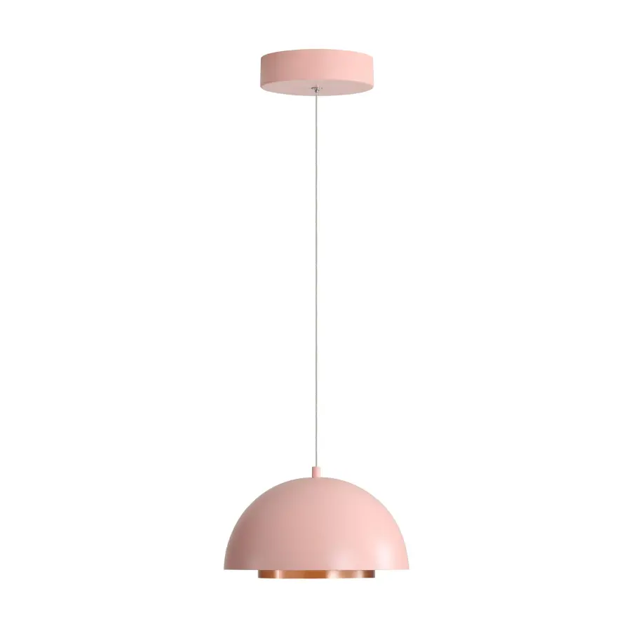 Solsken LED Pendant in Dusty Rose - Image 2