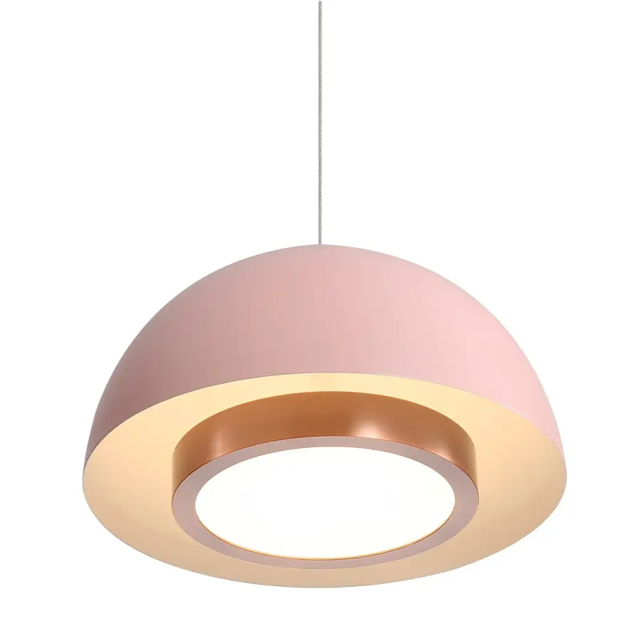Solsken LED Pendant in Dusty Rose - Image 3