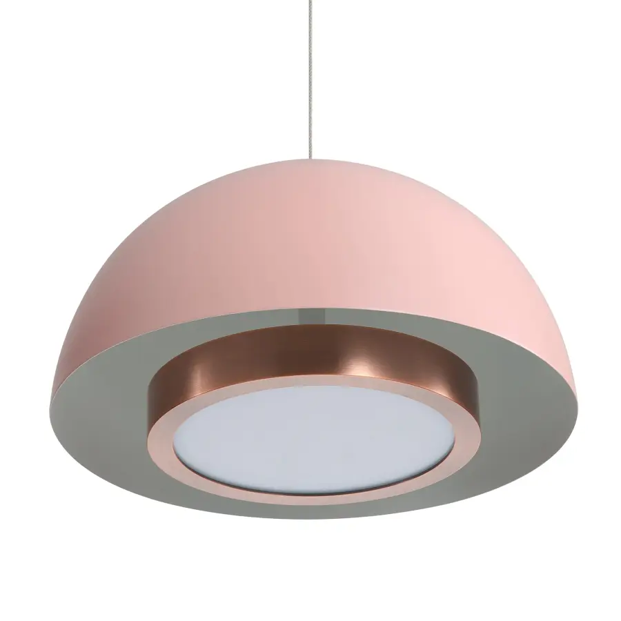 Solsken LED Pendant in Dusty Rose - Image 5